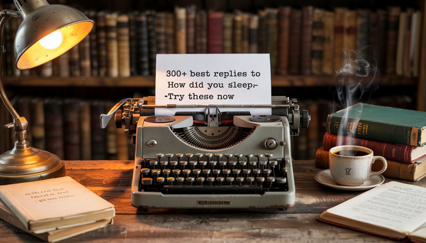 300+ Best Replies to “How Did You Sleep” – Try These Now