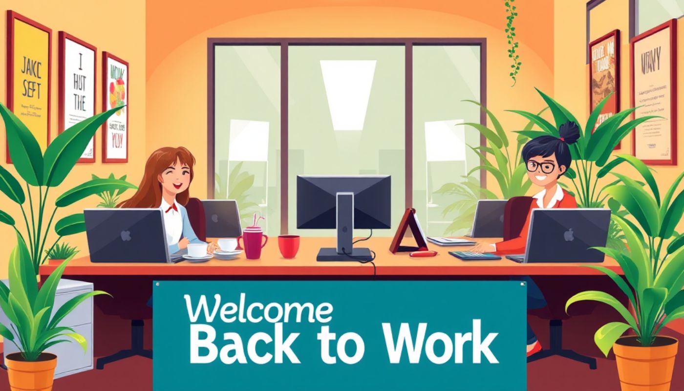 300+ Best “Welcome Back to Work” Messages to Boost Morale