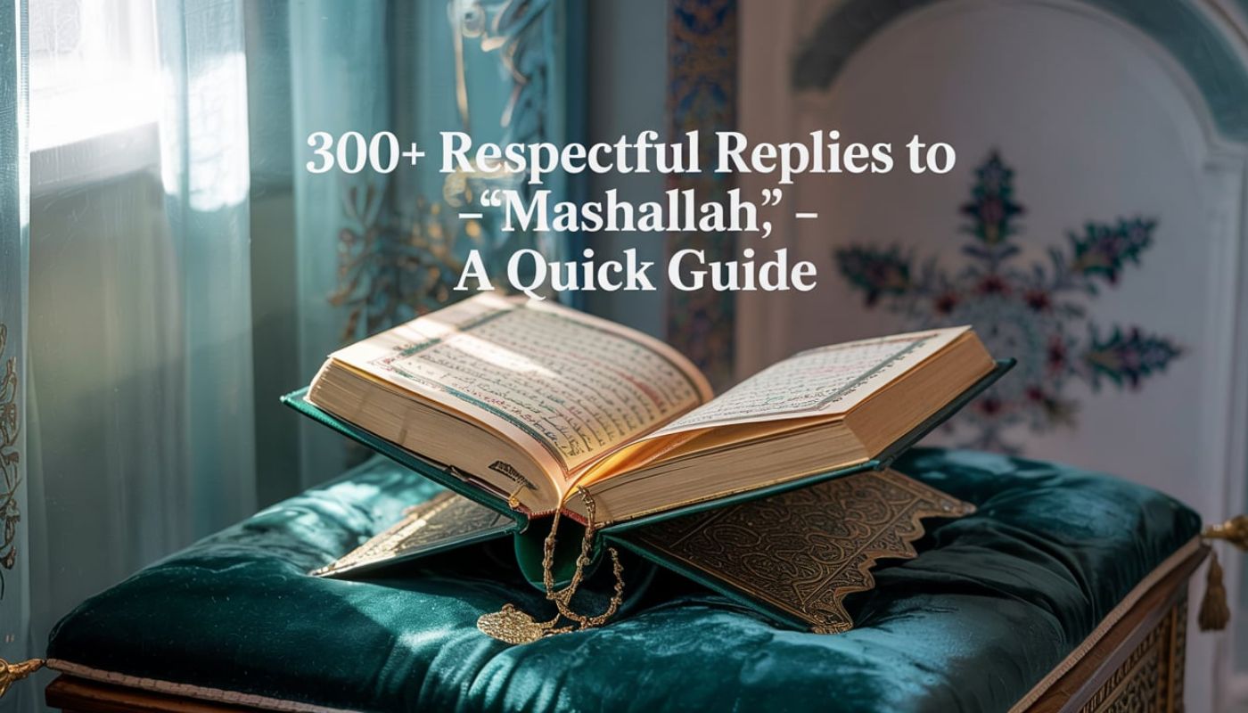 300+ Respectful Replies to “Mashallah” – A Quick Guide
