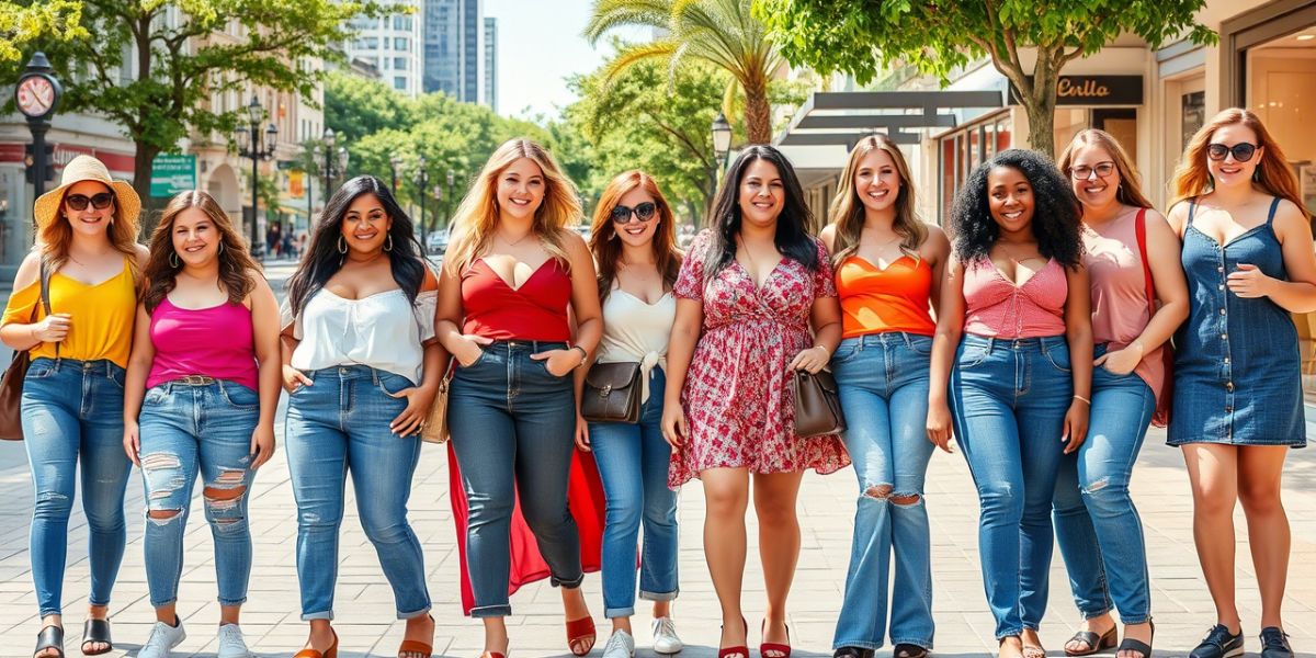 25+ Casual Plus Size Summer Outfits with Jeans for Everyday Style