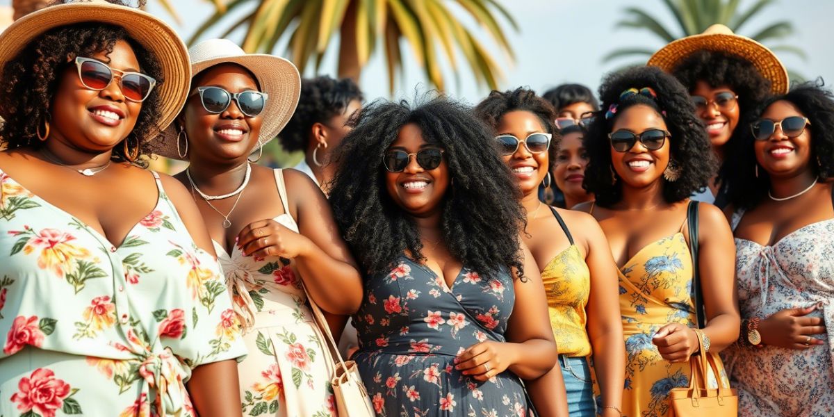 25+ Eye-Catching Plus Size Summer Styles for Black Women to Try Now