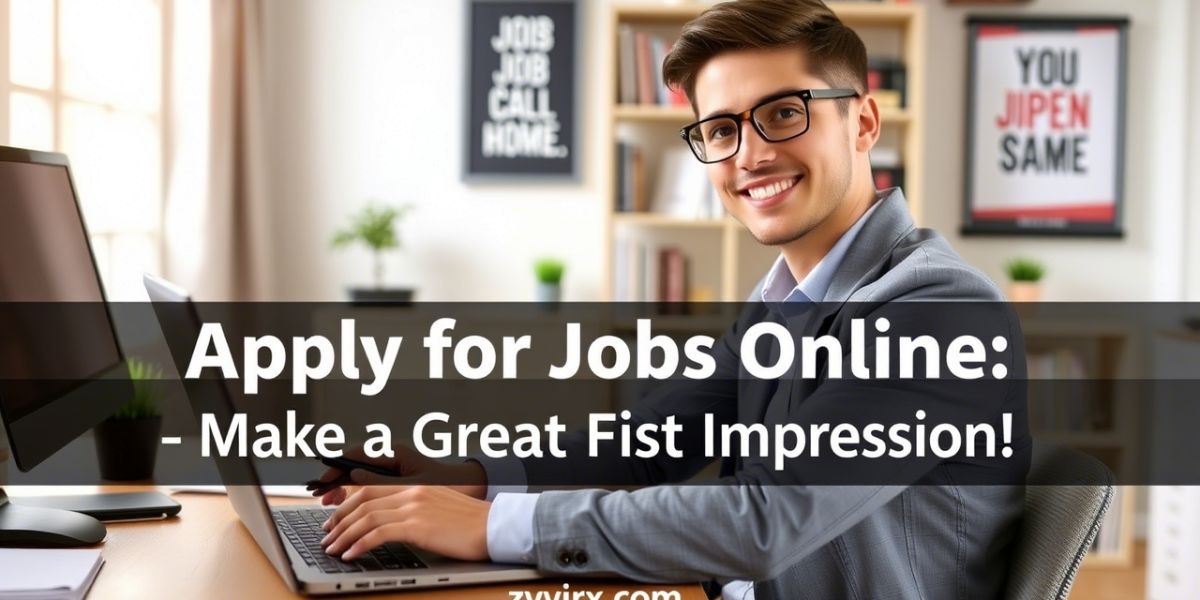 How to Apply for Jobs Online (and Make a Great First Impression!)