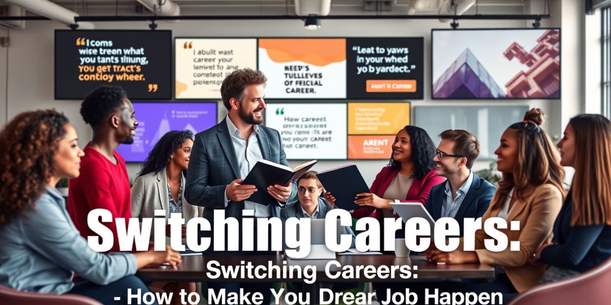 Switching Careers How to Make Your Dream Job Happen