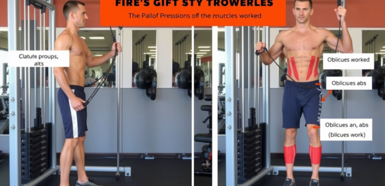 6 Pallof Press Muscles Worked & Simple Exercise Variations