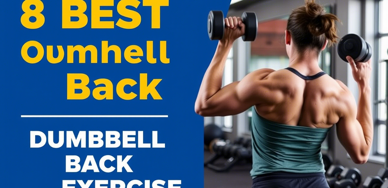8 Best Dumbbell Back Exercises for a Strong & Muscular Back