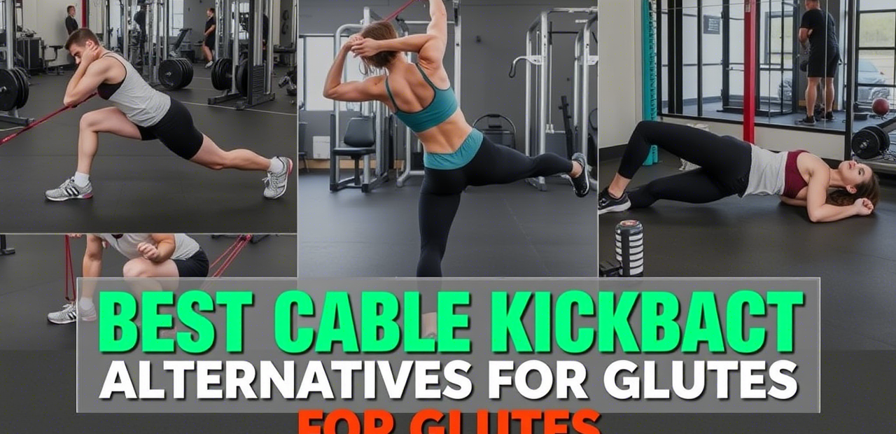9 Best Cable Kickback Alternative Exercises For Glutes