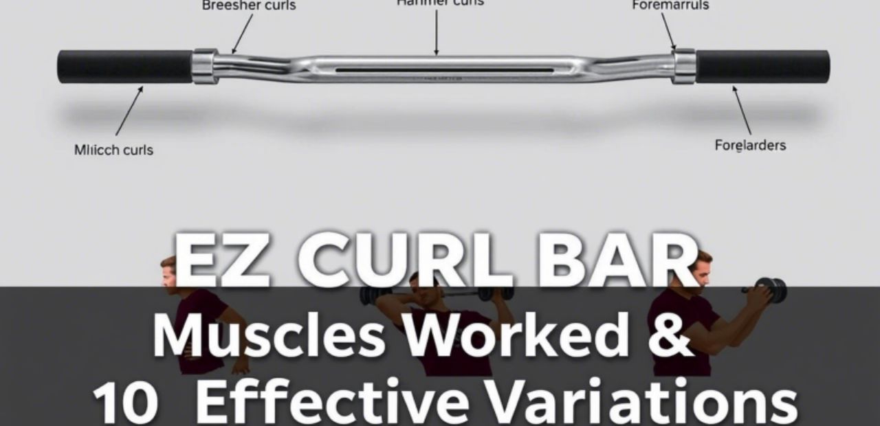 EZ Curl Bar Muscles Worked Plus 10 Effective Exercise Variations