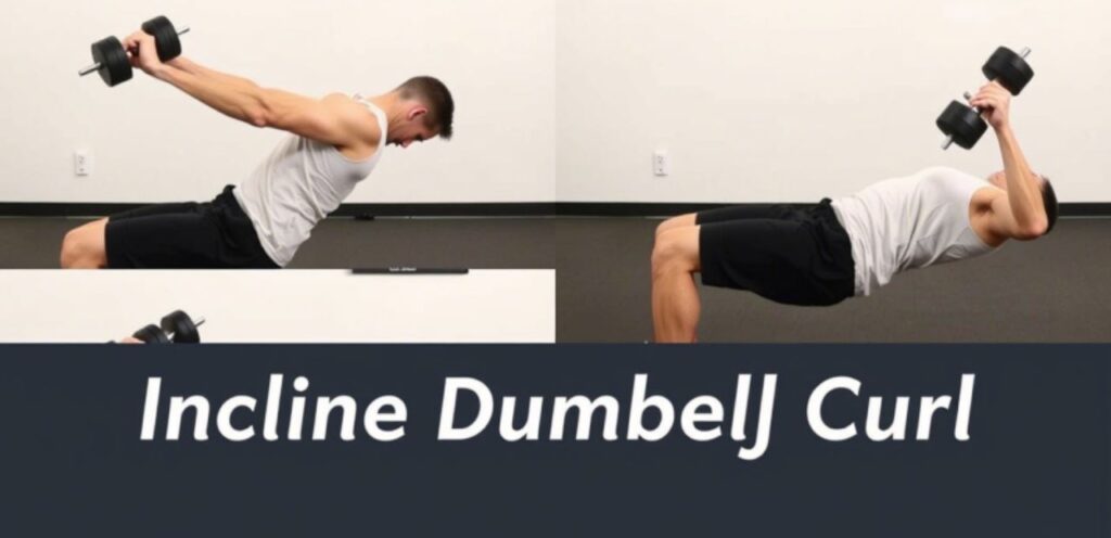  Incline Dumbbell Curl