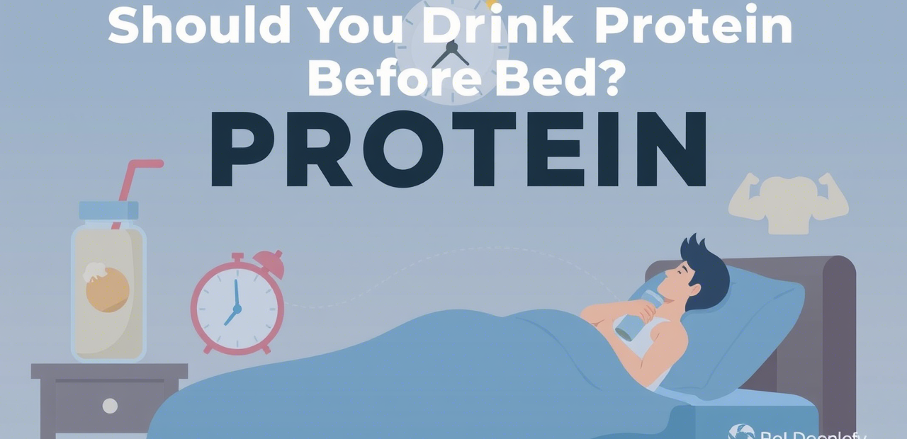 Should You Drink Protein Before Bed