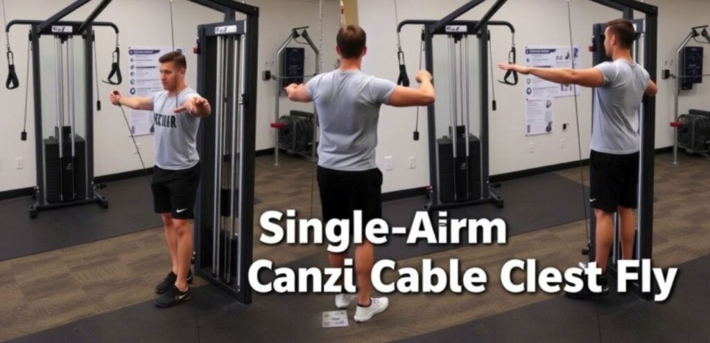 Single-Arm Cable Chest Fly