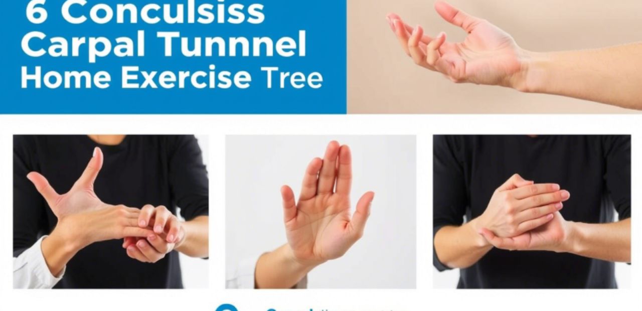 6 Conclusive Carpal Tunnel Home Exercises For Wrist Relief